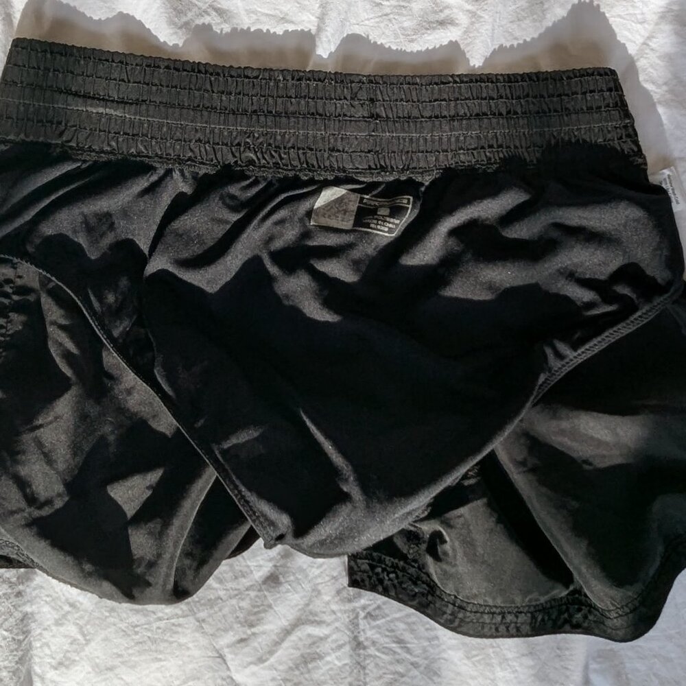 RBX Womens Workout Running Shorts Size S Small Black Athletic Built In Liner - Picture 7 of 8